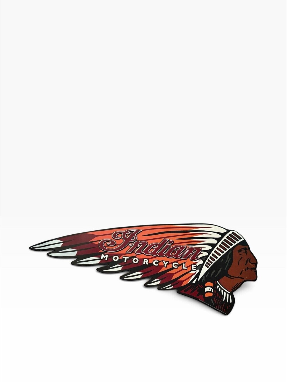 Indian Motorcycle Vintage Style Metal Wall Sign 14” Decor